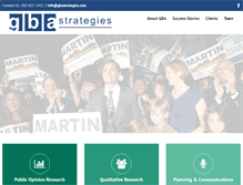 Tablet Screenshot of gbastrategies.com